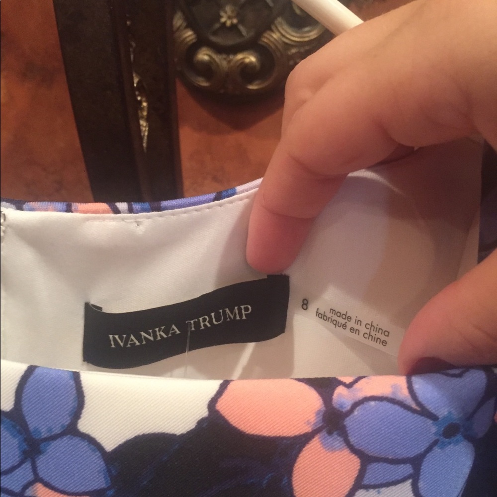 Floral Ivanka Trump Dress - Picture 6 of 8